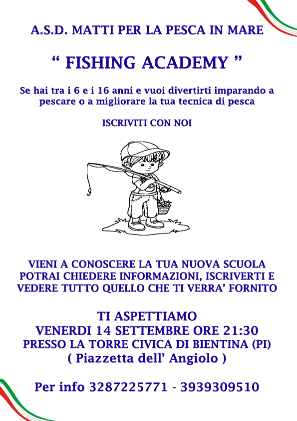 PRESENTAZIONE FISHING ACADEMY image1