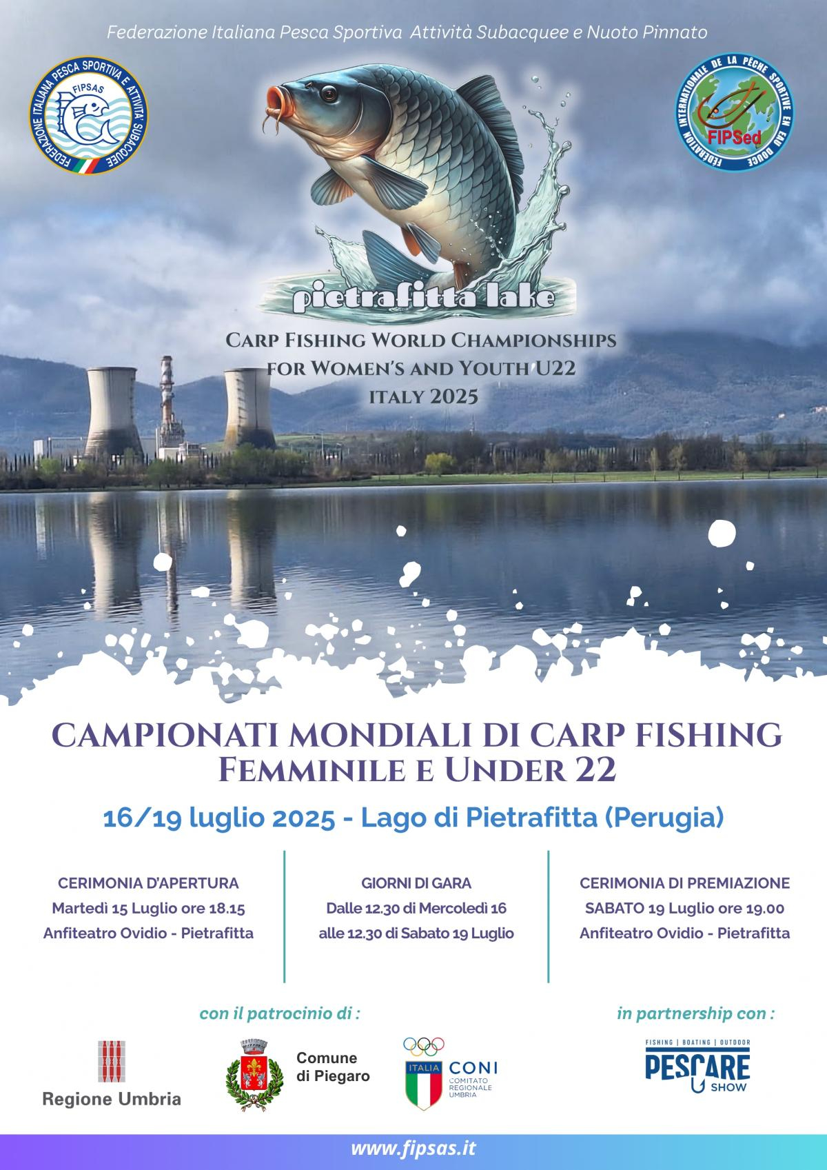 Locandina MONDIALIdiCARPFISHING2025