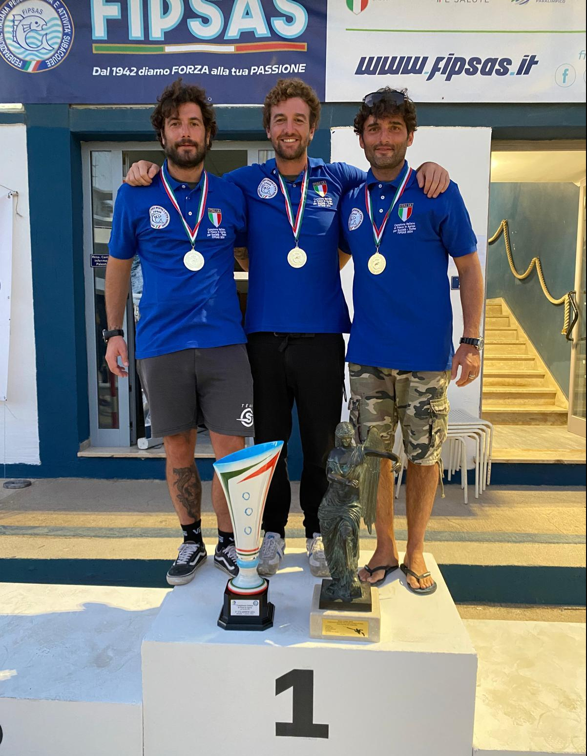 Foto 1 Squadra Classificata CI per Società di Pia 2024