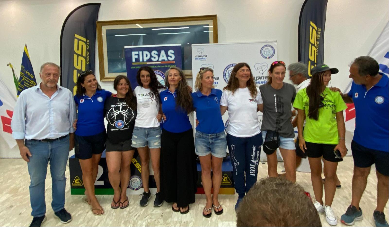 Foto atlete partecipanti CI Assoluto Femminile di PiA 2025