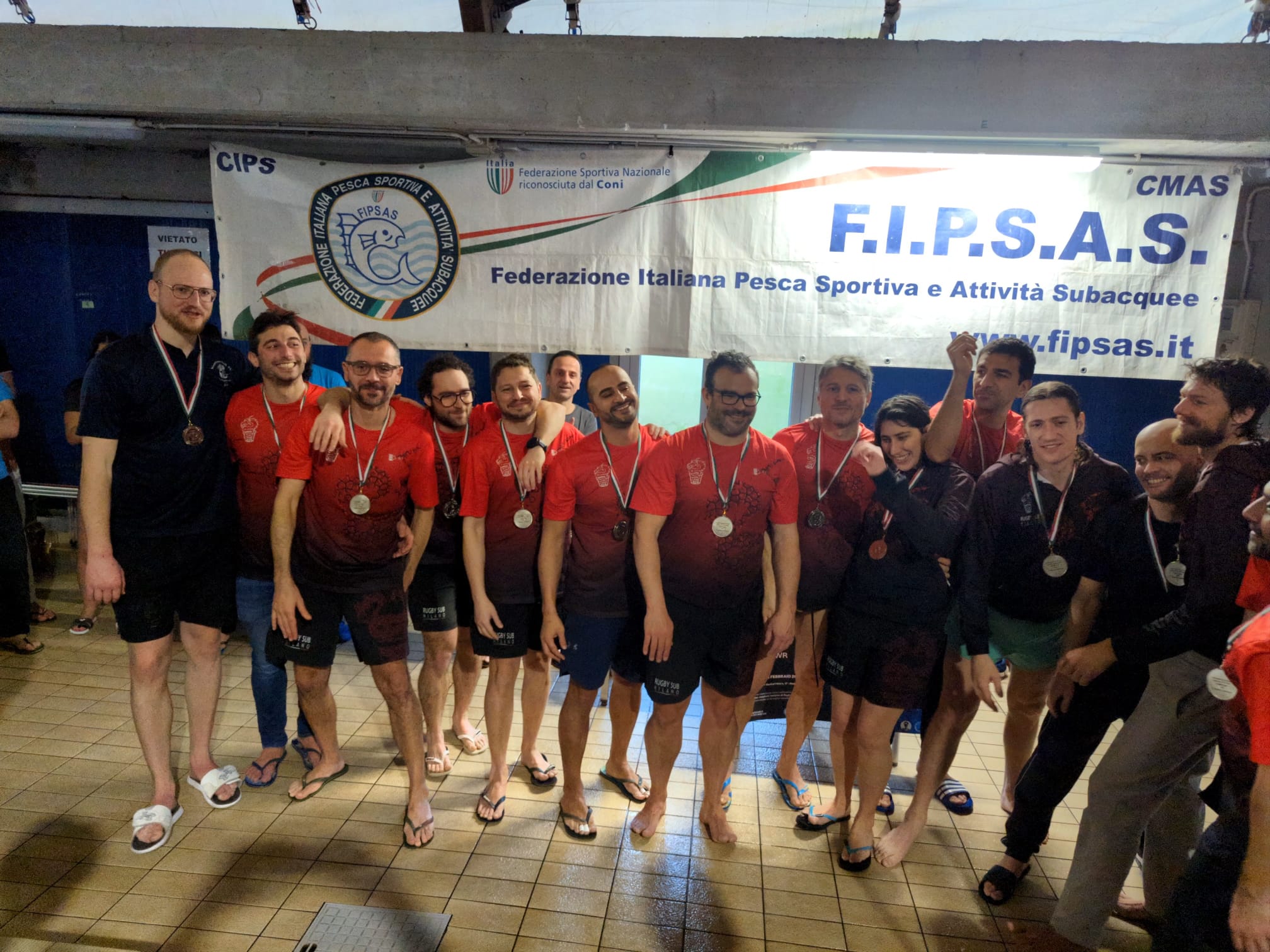 Rugby Sub Milano Squadra seconda classificata 2025