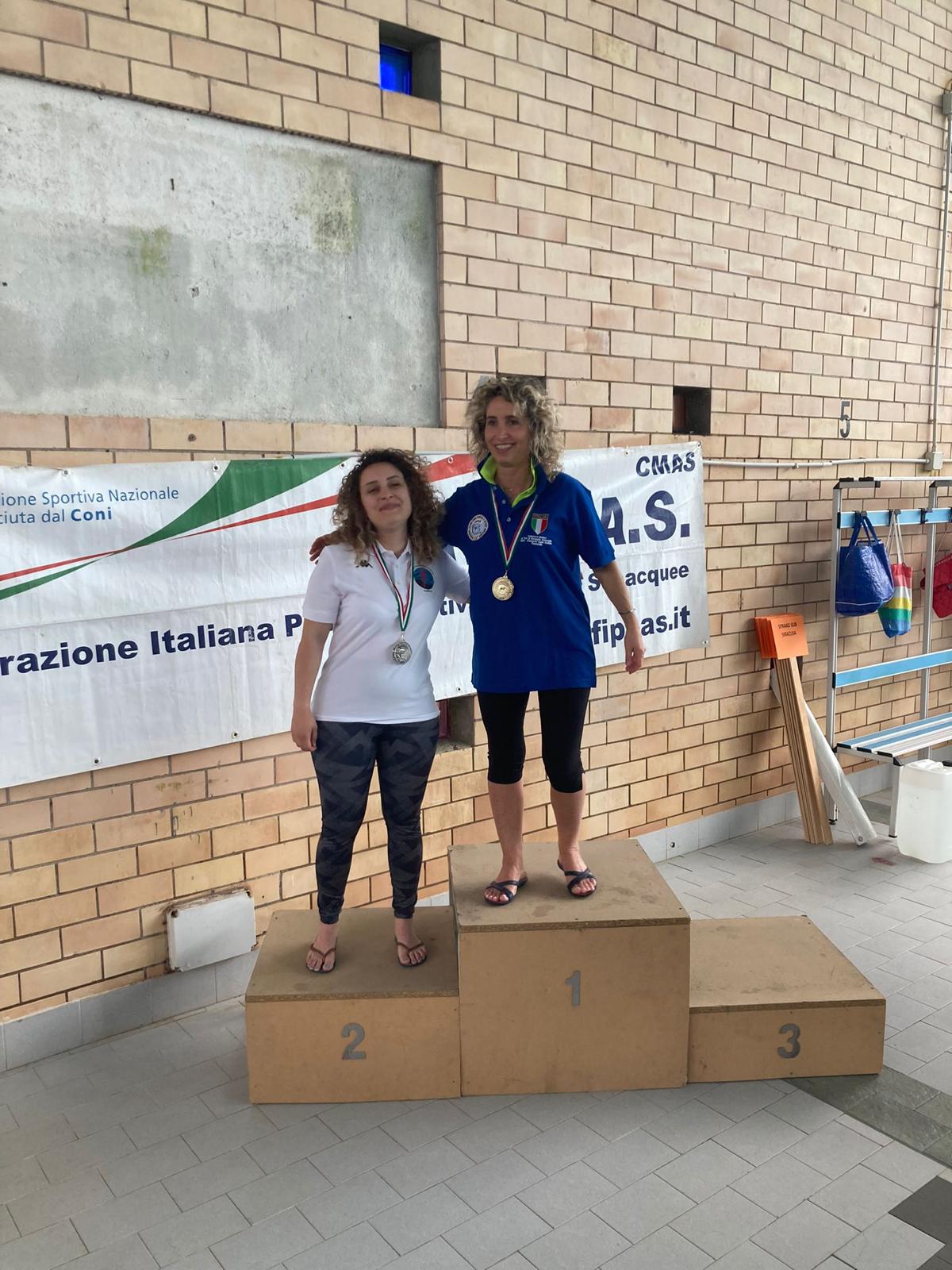 Podio Super Biathlon Femminile