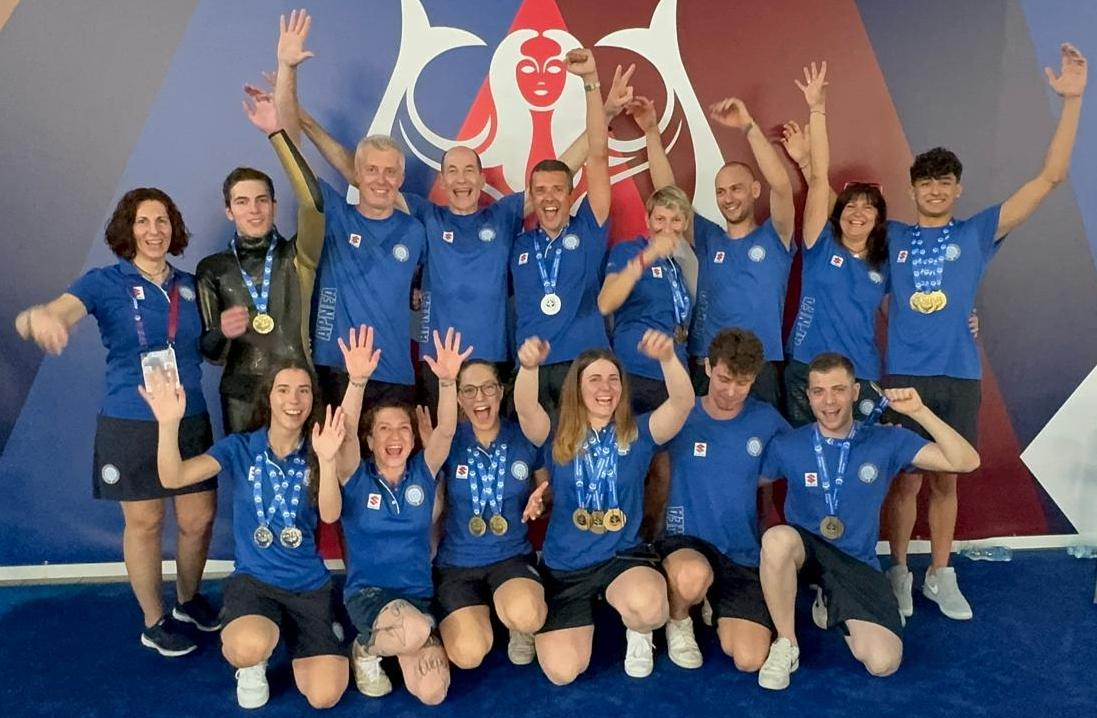 Foto Nazionale Italiana Apnea Indoor 9 Luglio 2024