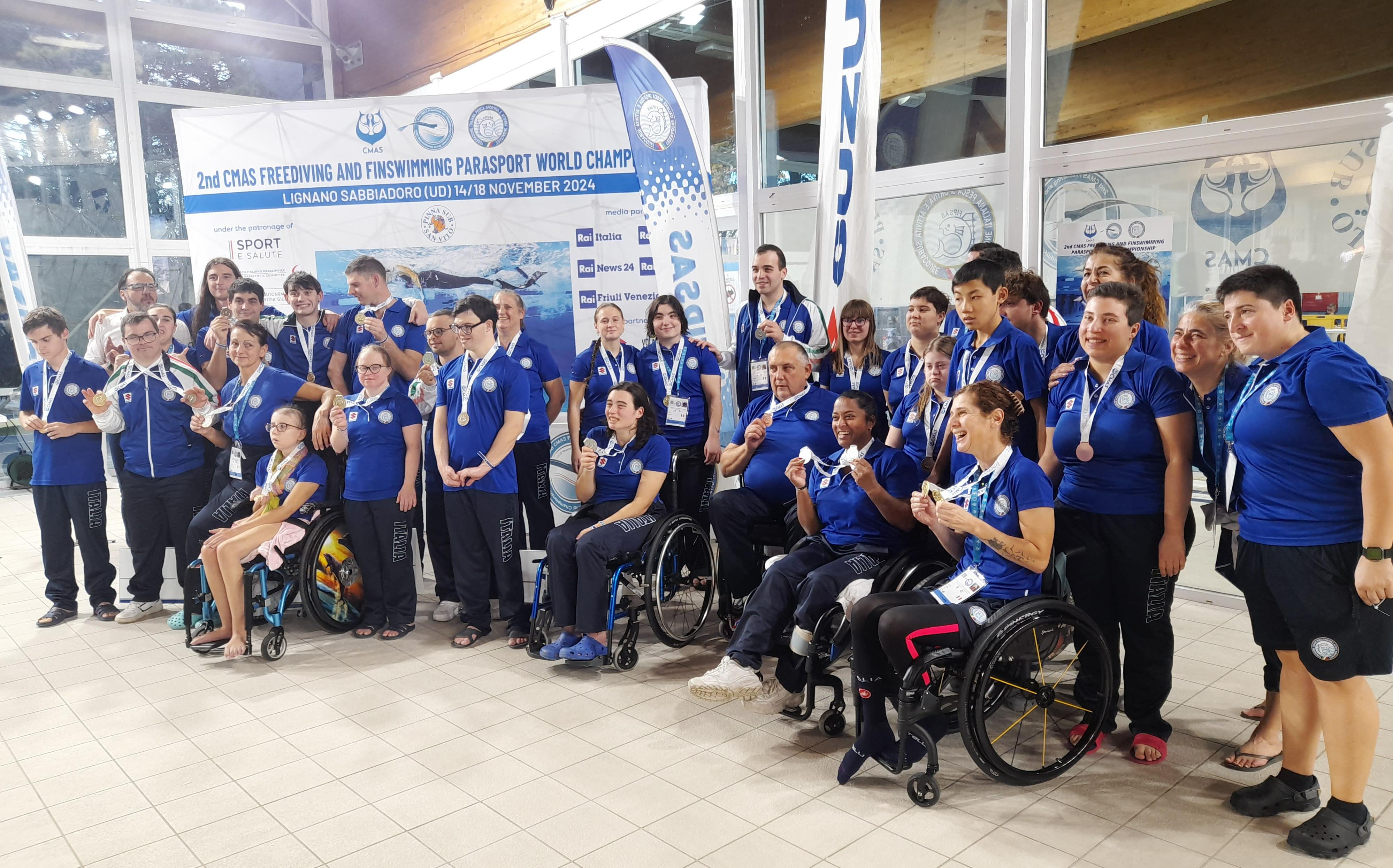Foto premiati nuoto pinnato 14 novembre 2024
