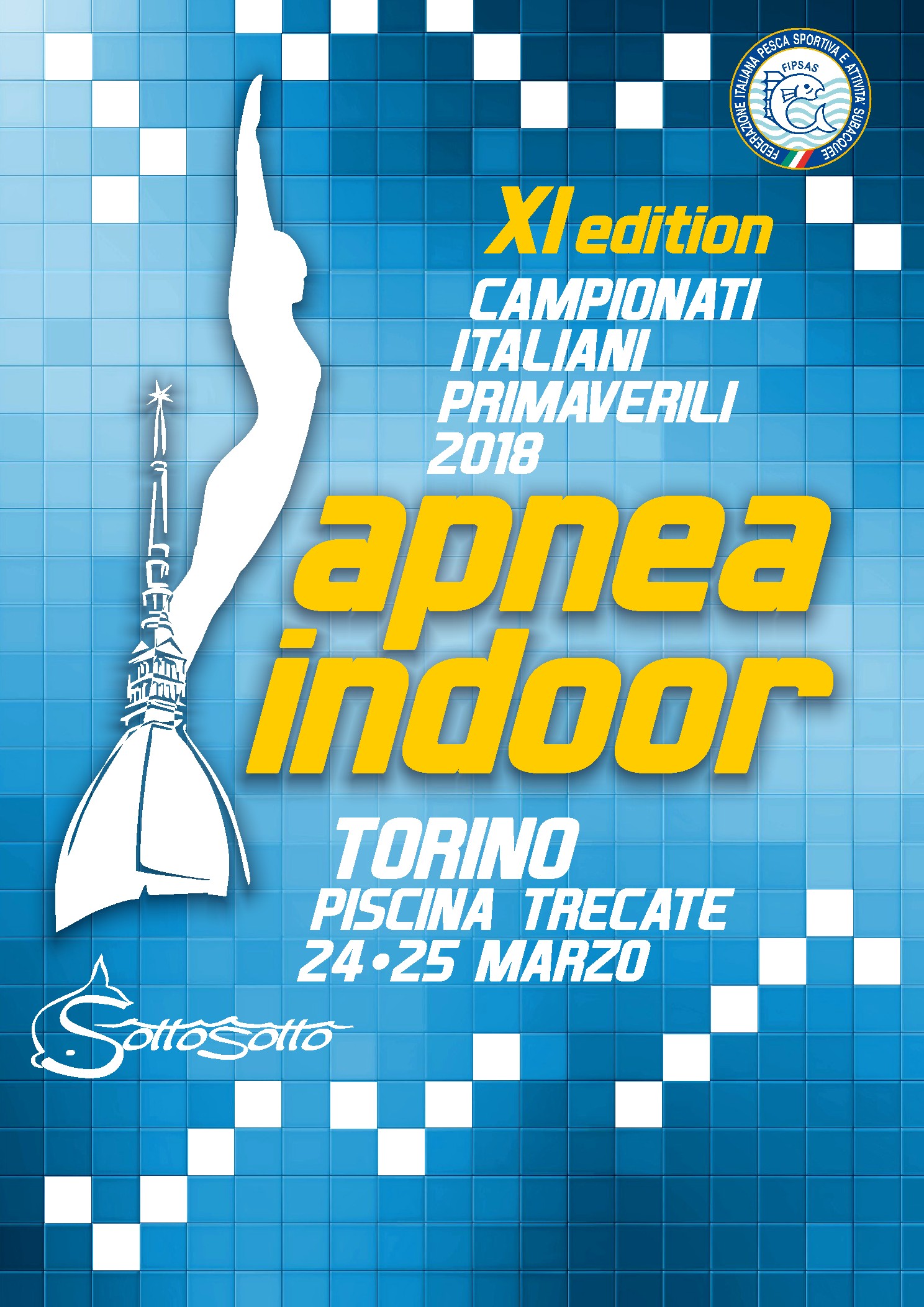 Locandina CI Primaverili di Apnea Indoor 2018