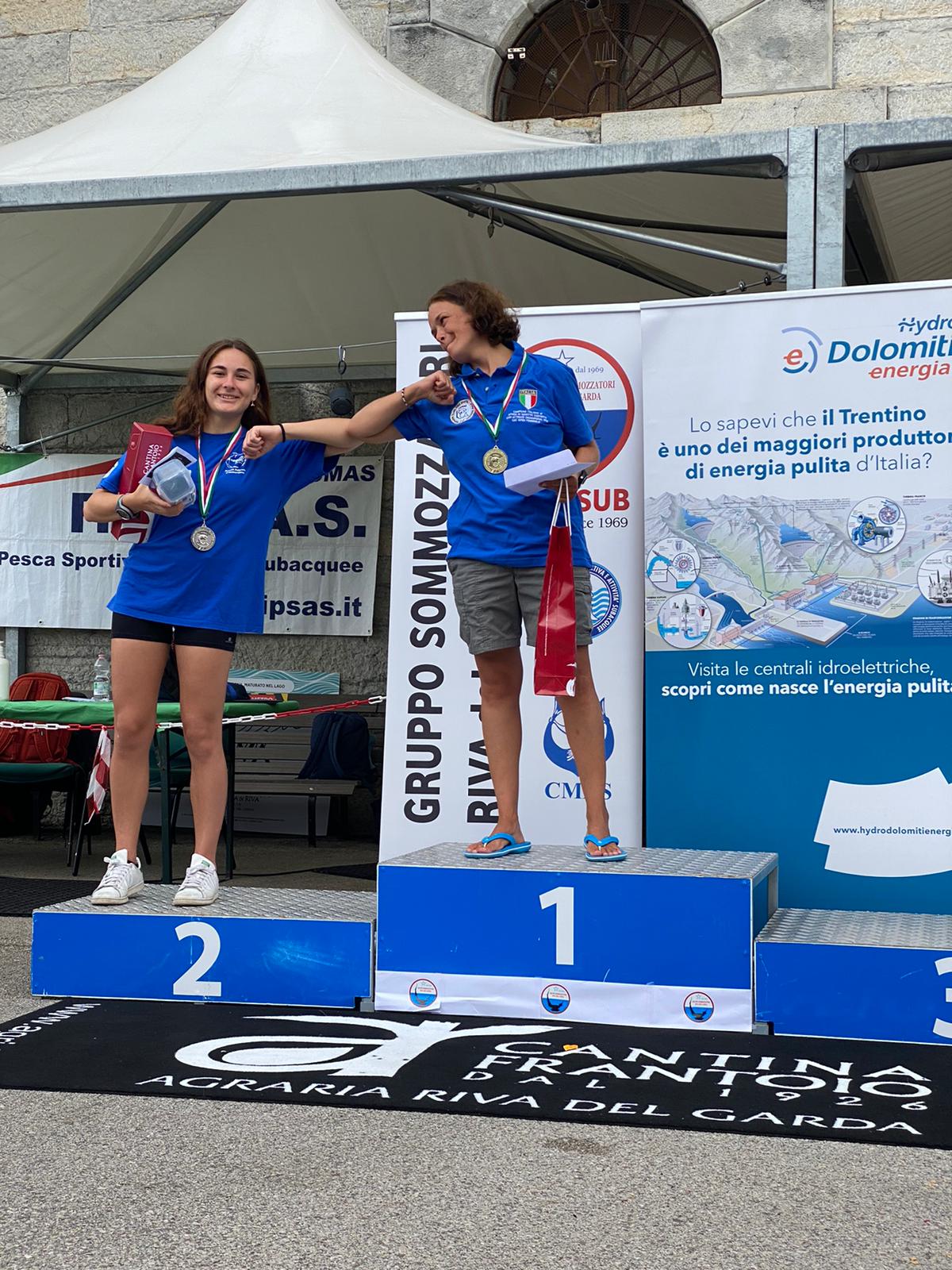 Podio CI Femminile CWT Monopinna Open