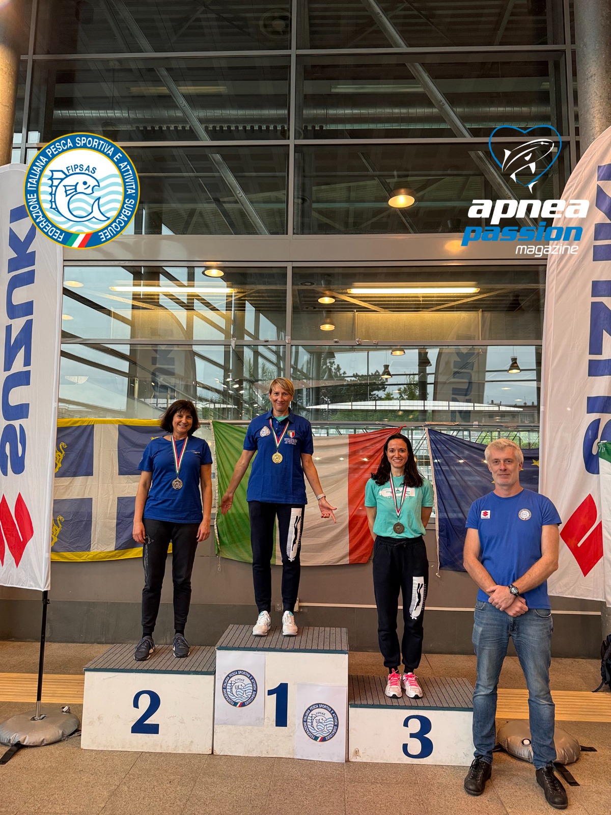 Podio DYNBF Femminile