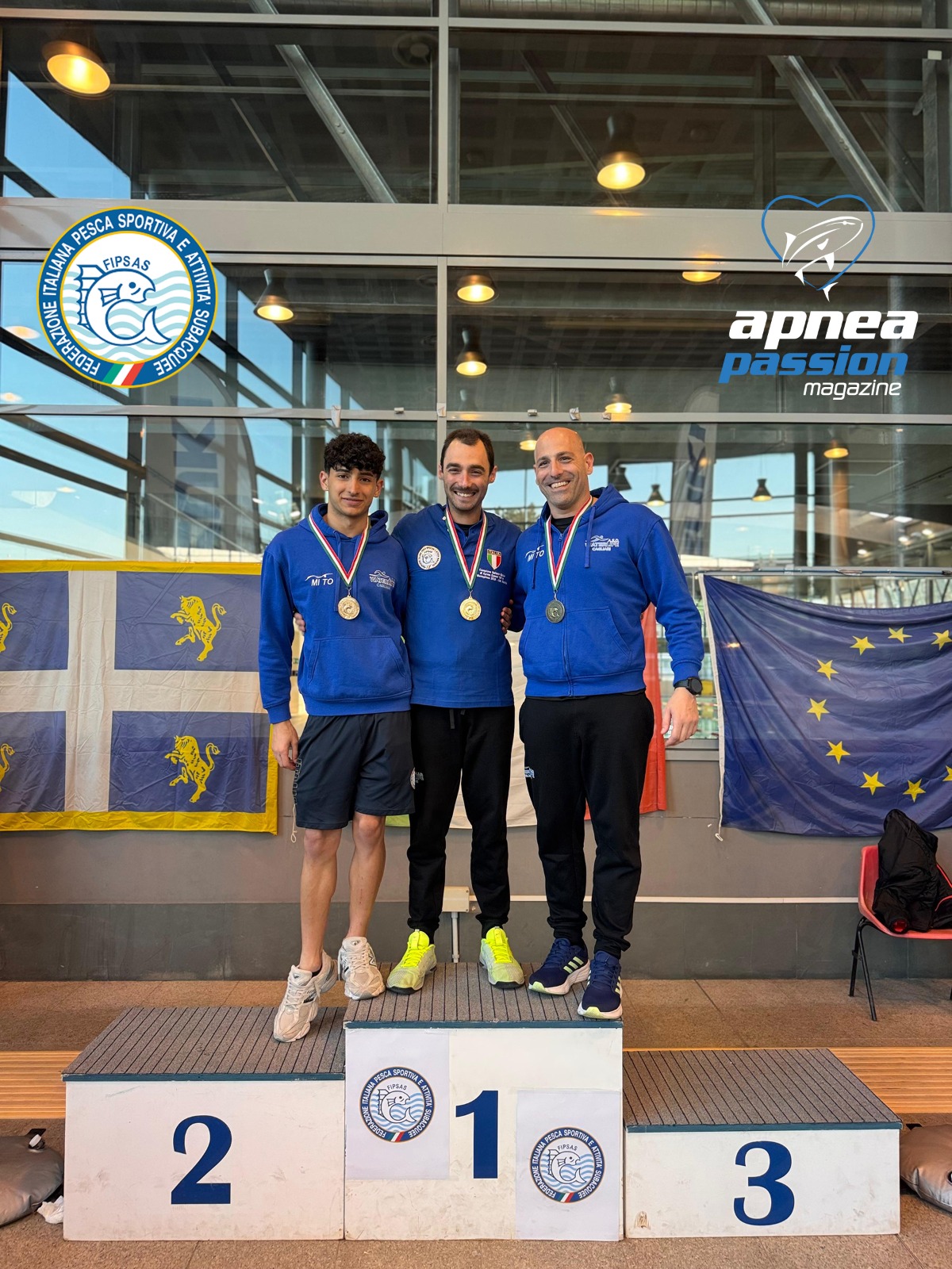 Podio speed 100 m maschile