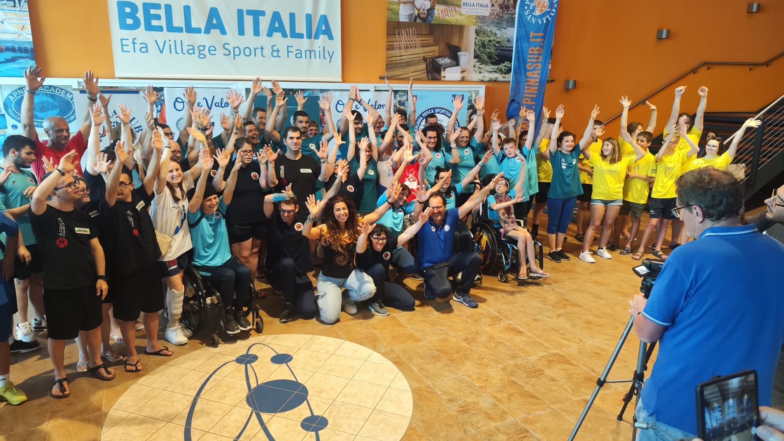 Foto di gruppo CI Assoluto Paralimpico di NP 2025