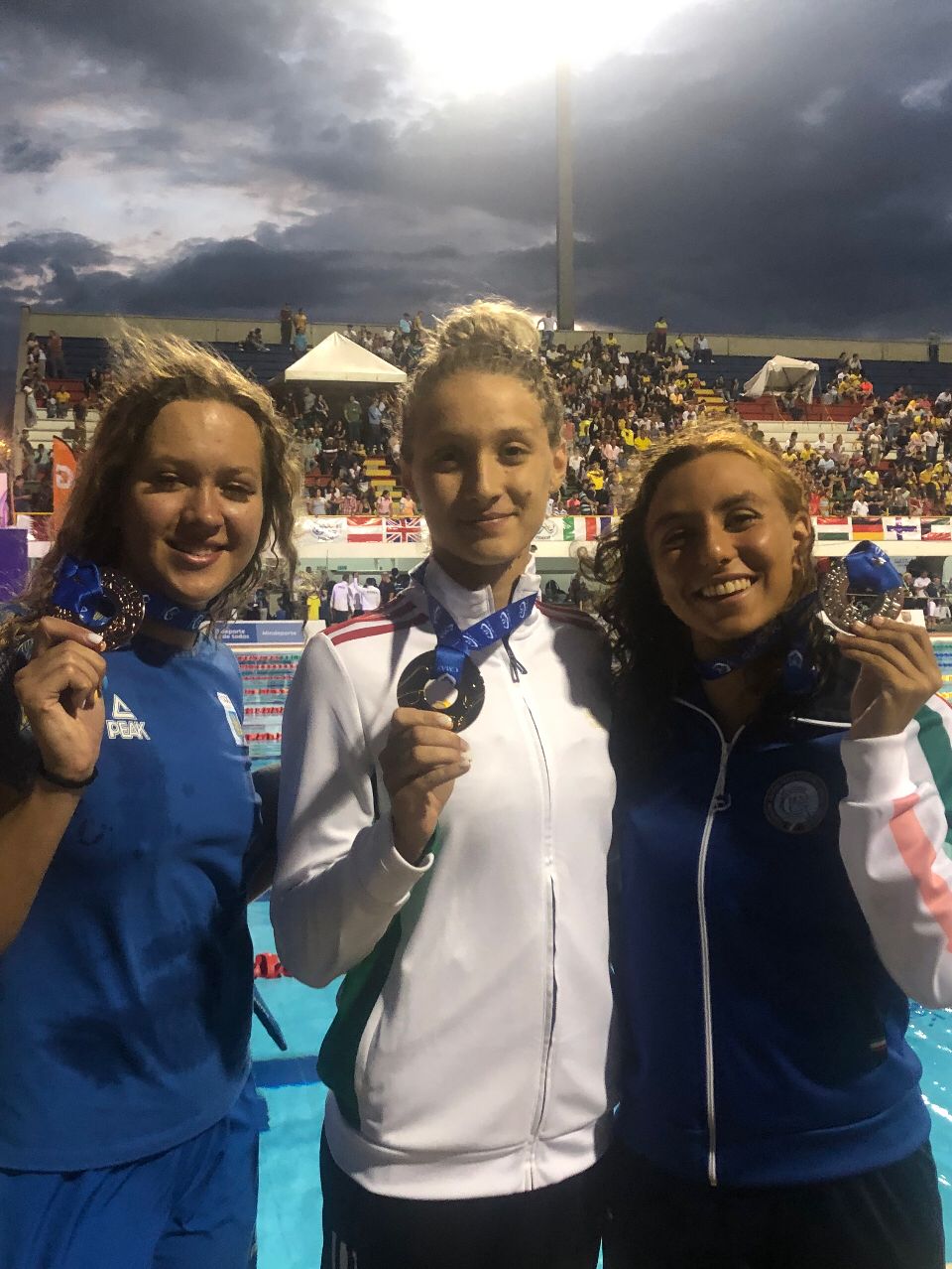 Foto podio 400 m pimme femminile