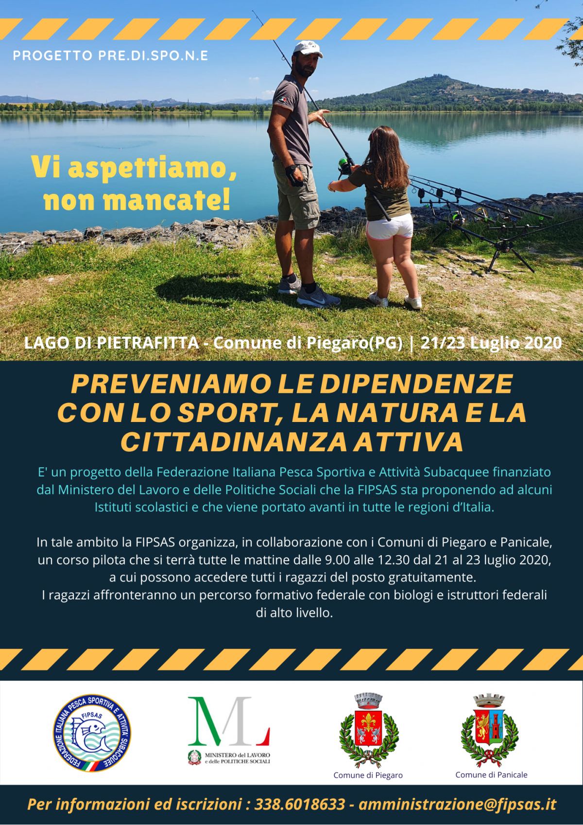 Locandina Progetto PREDISPONE luglio2020