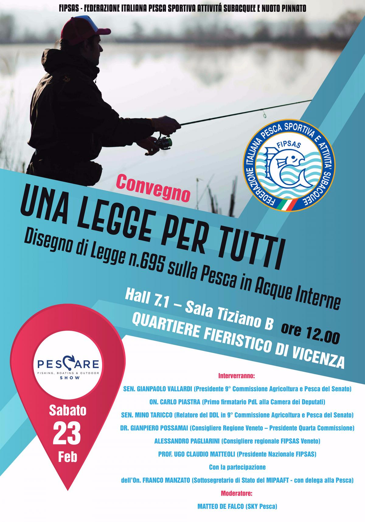 locandina convegno FIPSAS pescareshow2019