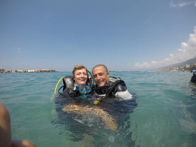 Sott’acqua, insieme per vedere il mare