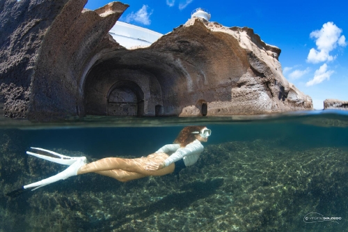 GIOCHI DEL MARE 2025, I FONDALI DI VENTOTENE NEGLI SCATTI DI VIRGINIA SALZEDO