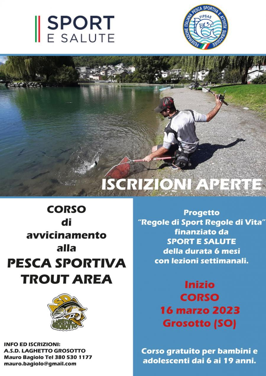 FIPSAS - CORSO GRATUITO PER GIOVANI DI AVVICINAMENTO AL TROUT AREA